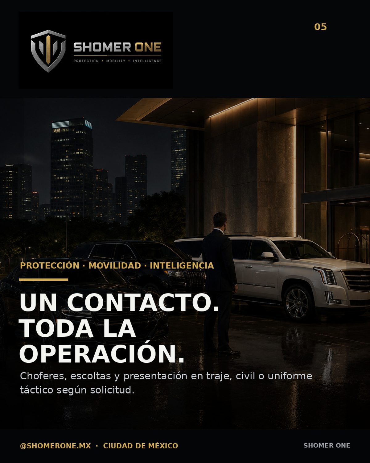 Operación Shomer One en Ciudad de México